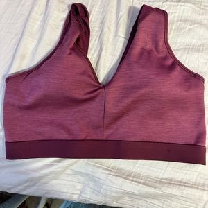 Maroon Nike sports bra XL